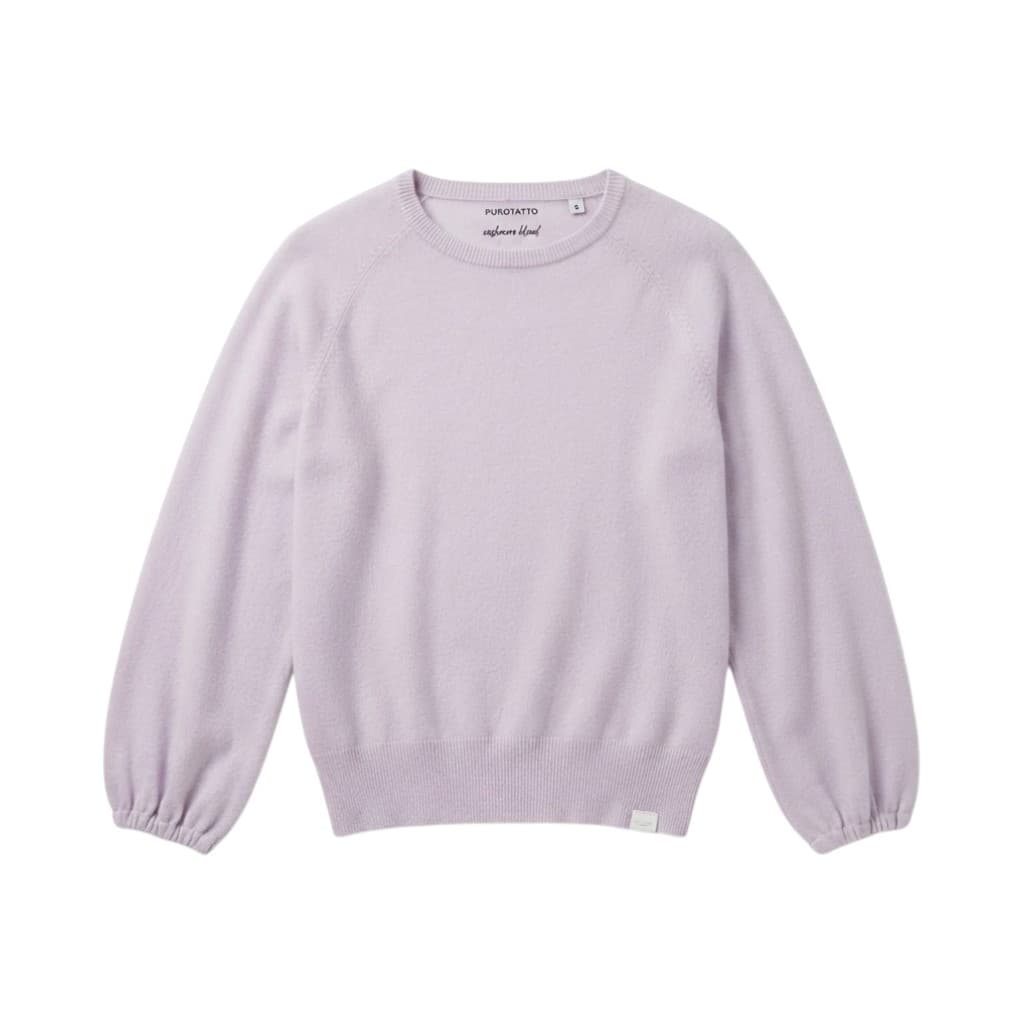 Purotatto Maglia in Cashmere Glicine