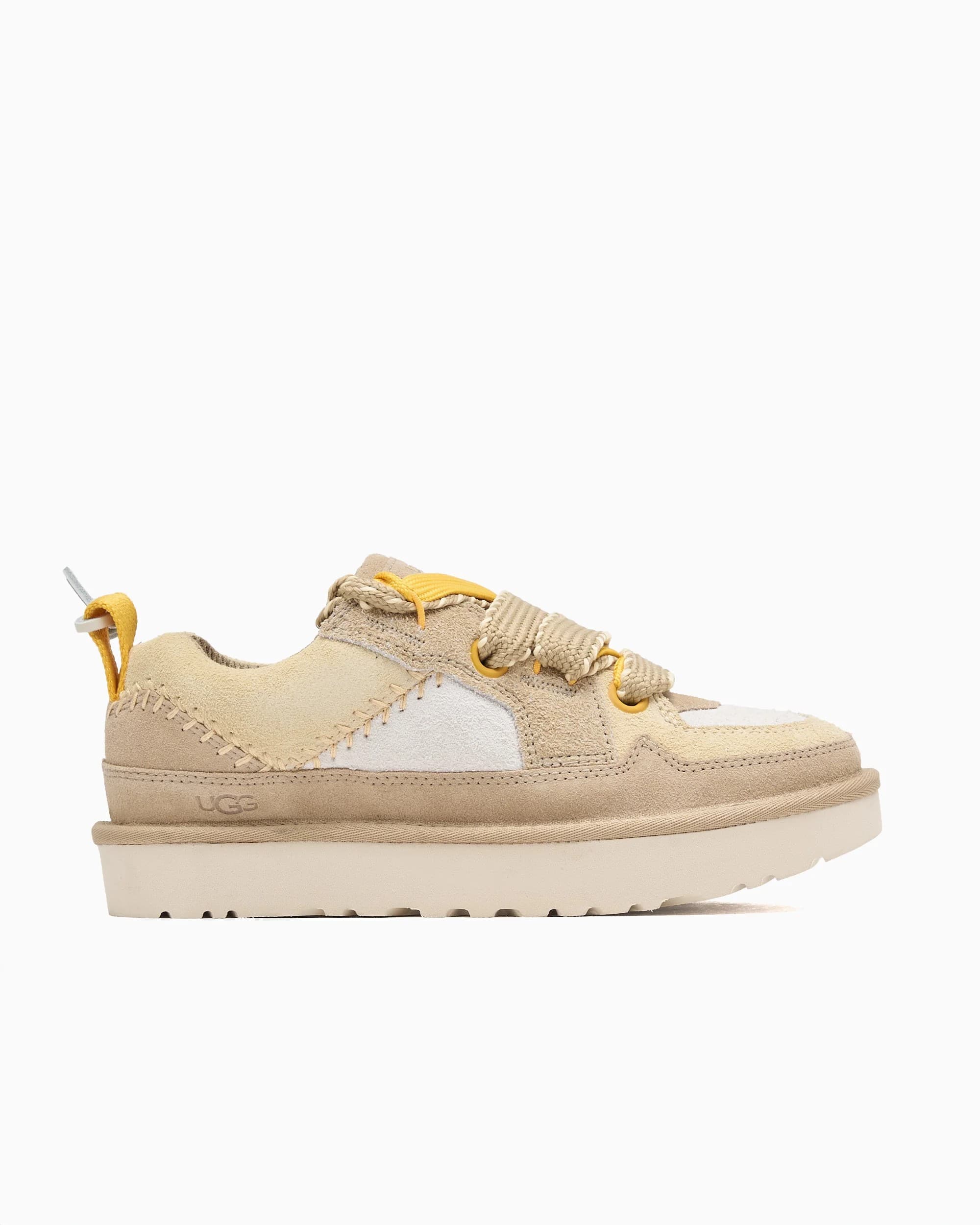 UGG Lo Lowmel Biarritz Sneakers Donna Mustard Seed in Camoscio – 1172710-MDSD