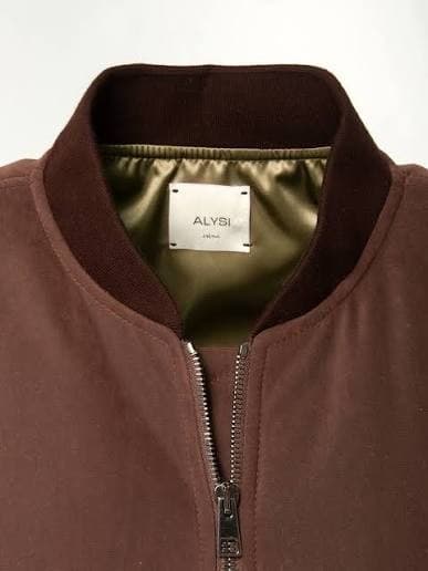 Alysi Bomber Donna Marrone