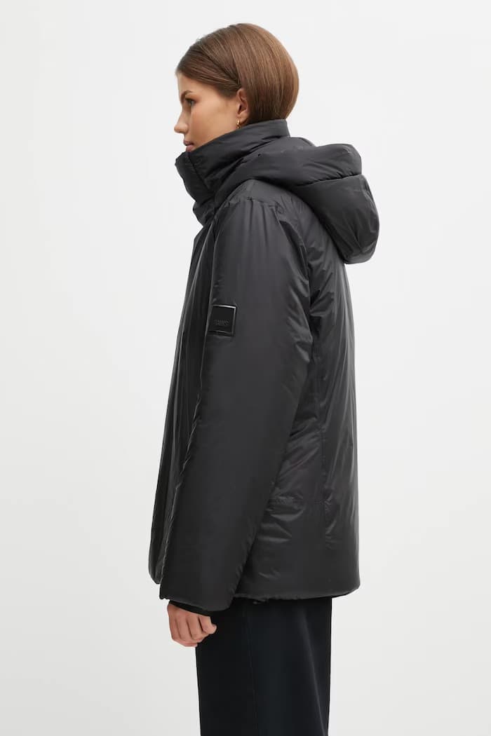 Rains Torna Insulated Curve Jacket Donna Nero – 17200