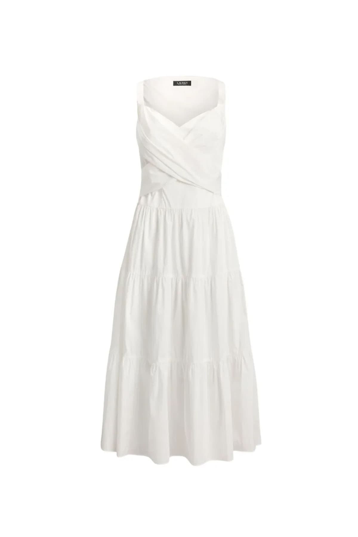 Lauren Ralph Lauren Dresses White/Red/Blue