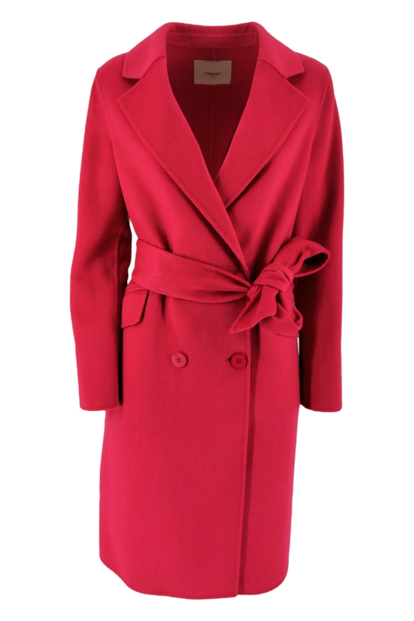 Twin-set Coats Fuchsia