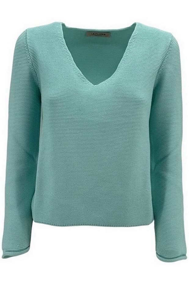 la Fileria Sweaters Turquoise
