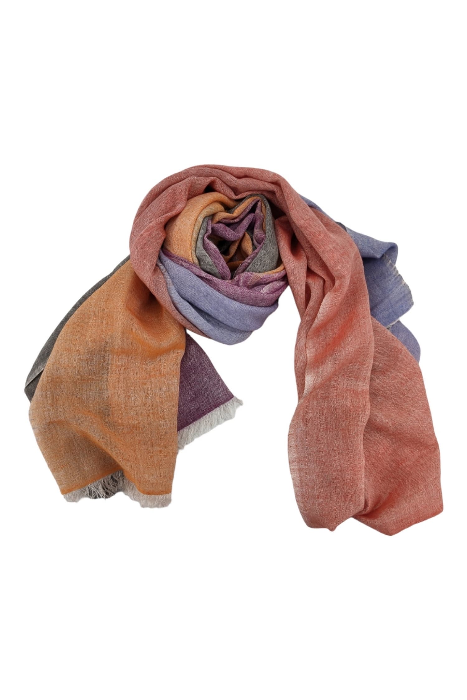 Altea Scarfs Orange/purple/gray/lilac