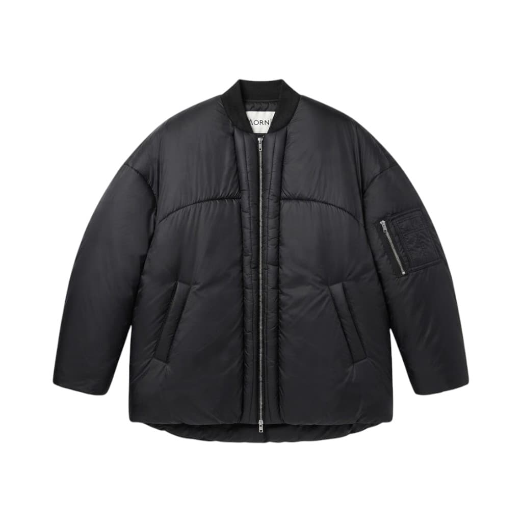 MORDECAI Giacca Bomber Donna in Nylon Nero