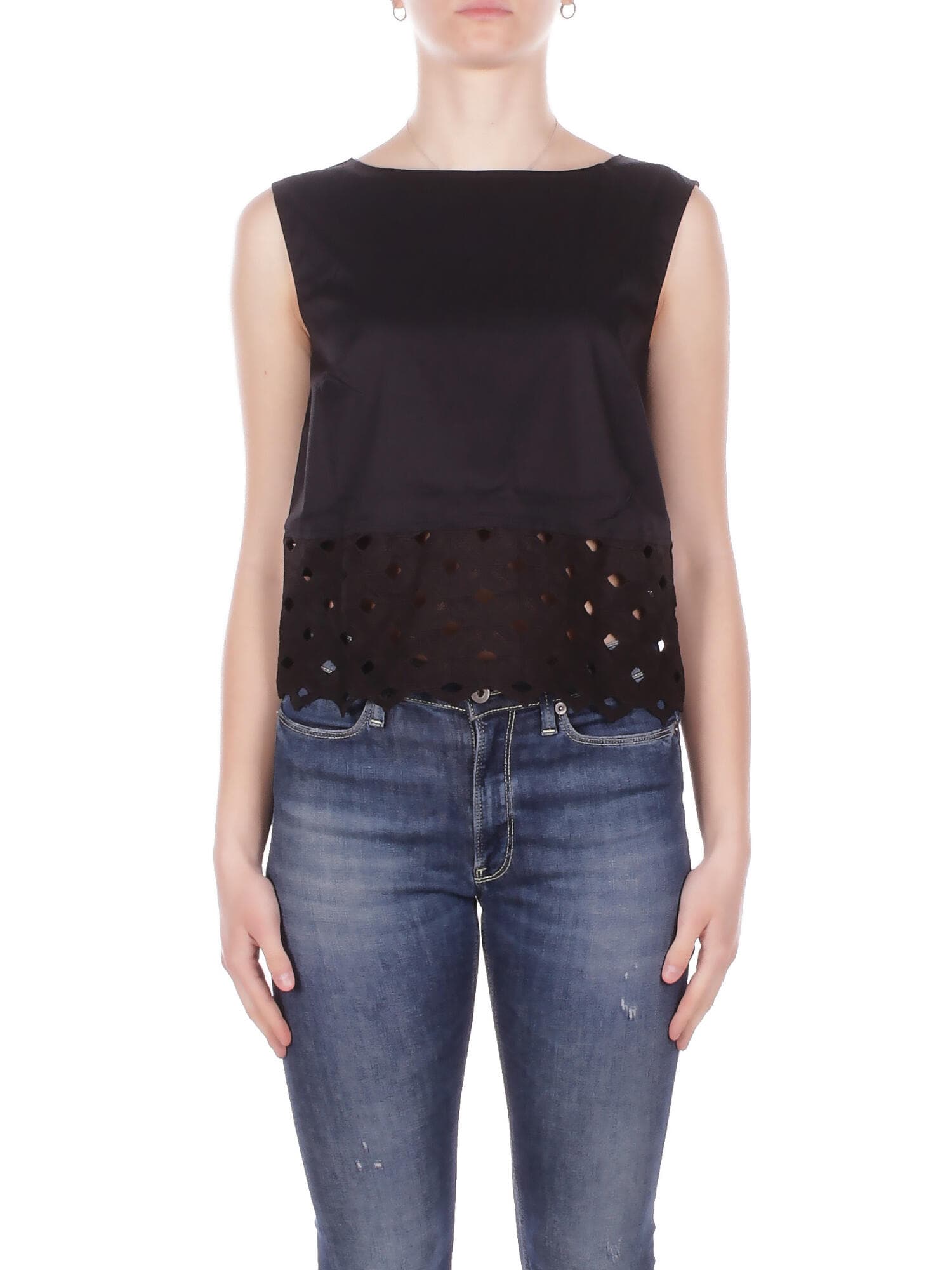 MAX MARA BEACHWEAR Top Black