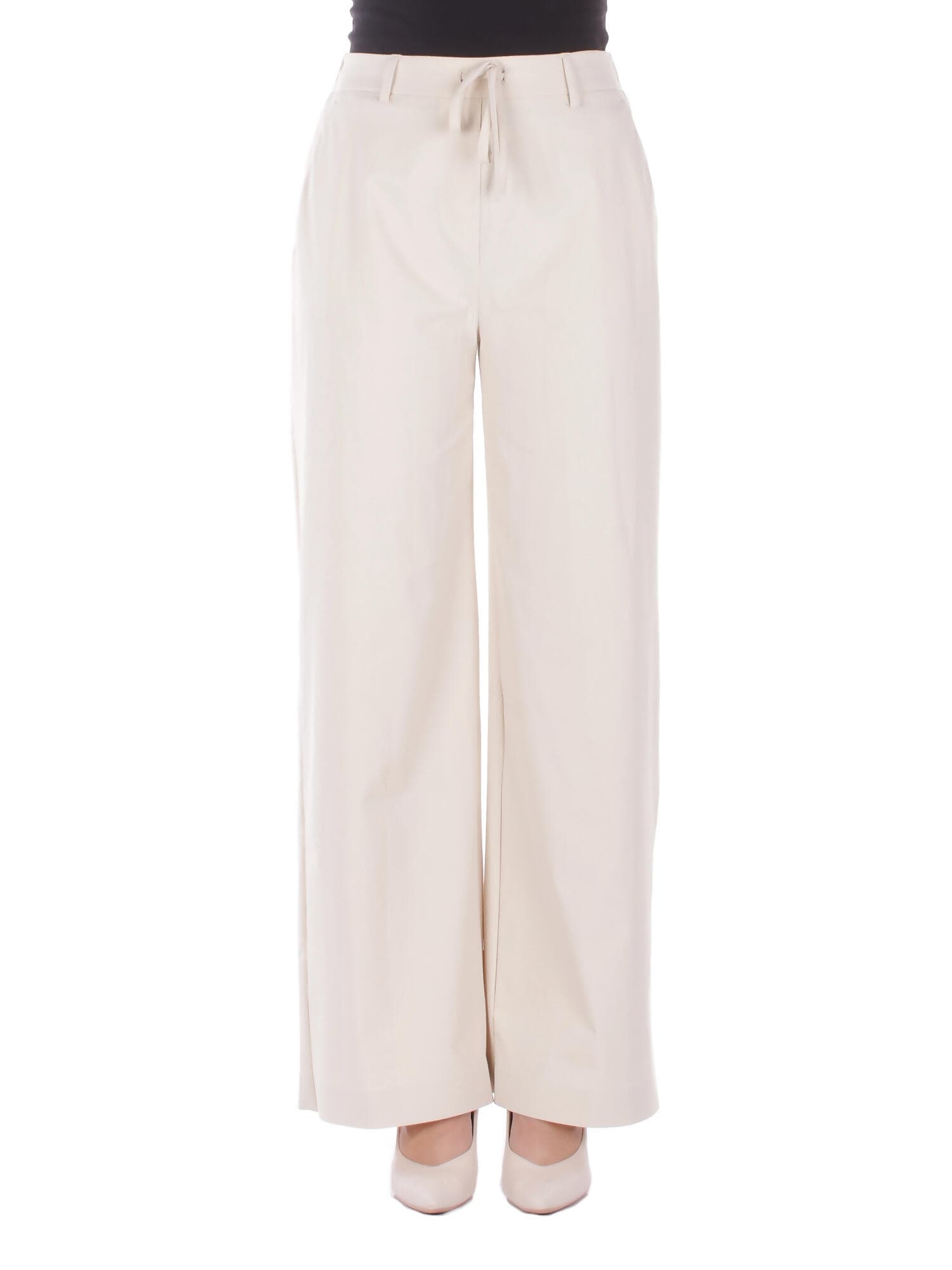 MM MAX MARA Trousers Cream