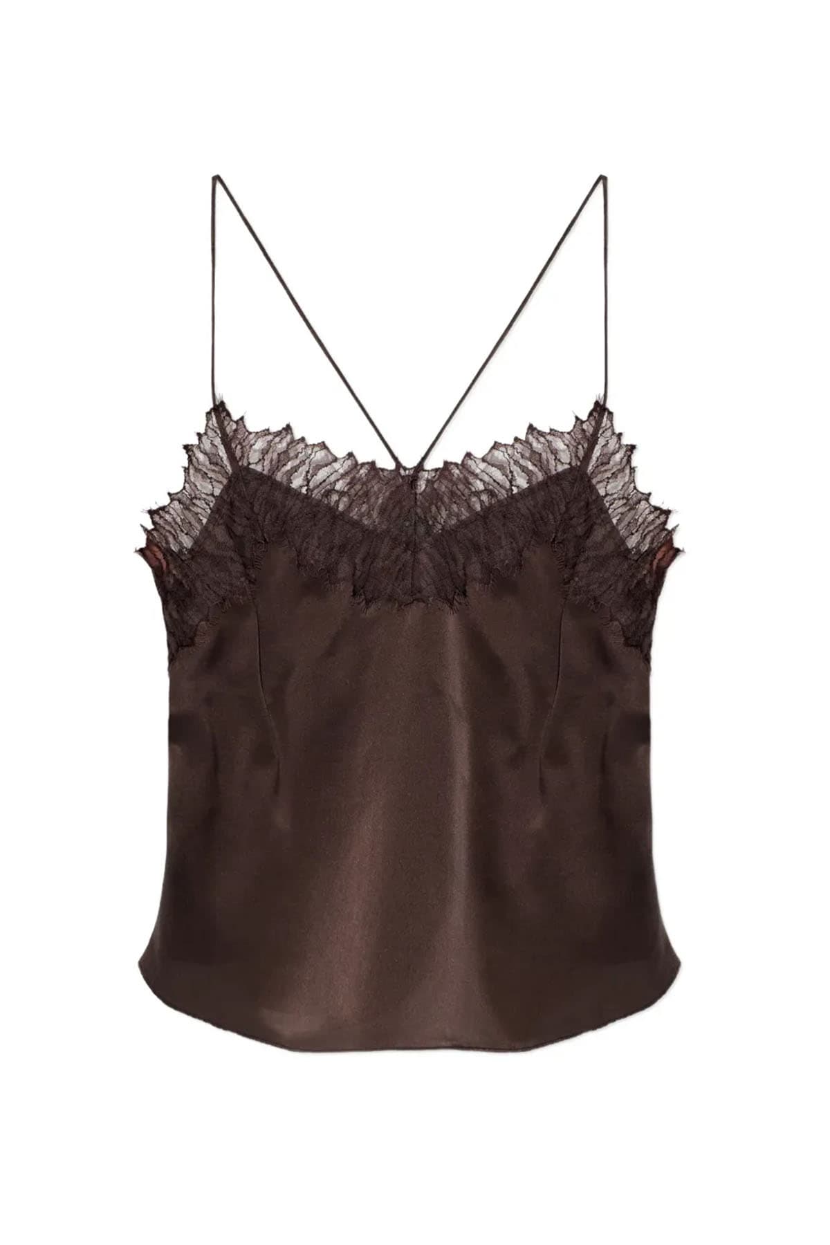 Iro Top Brown