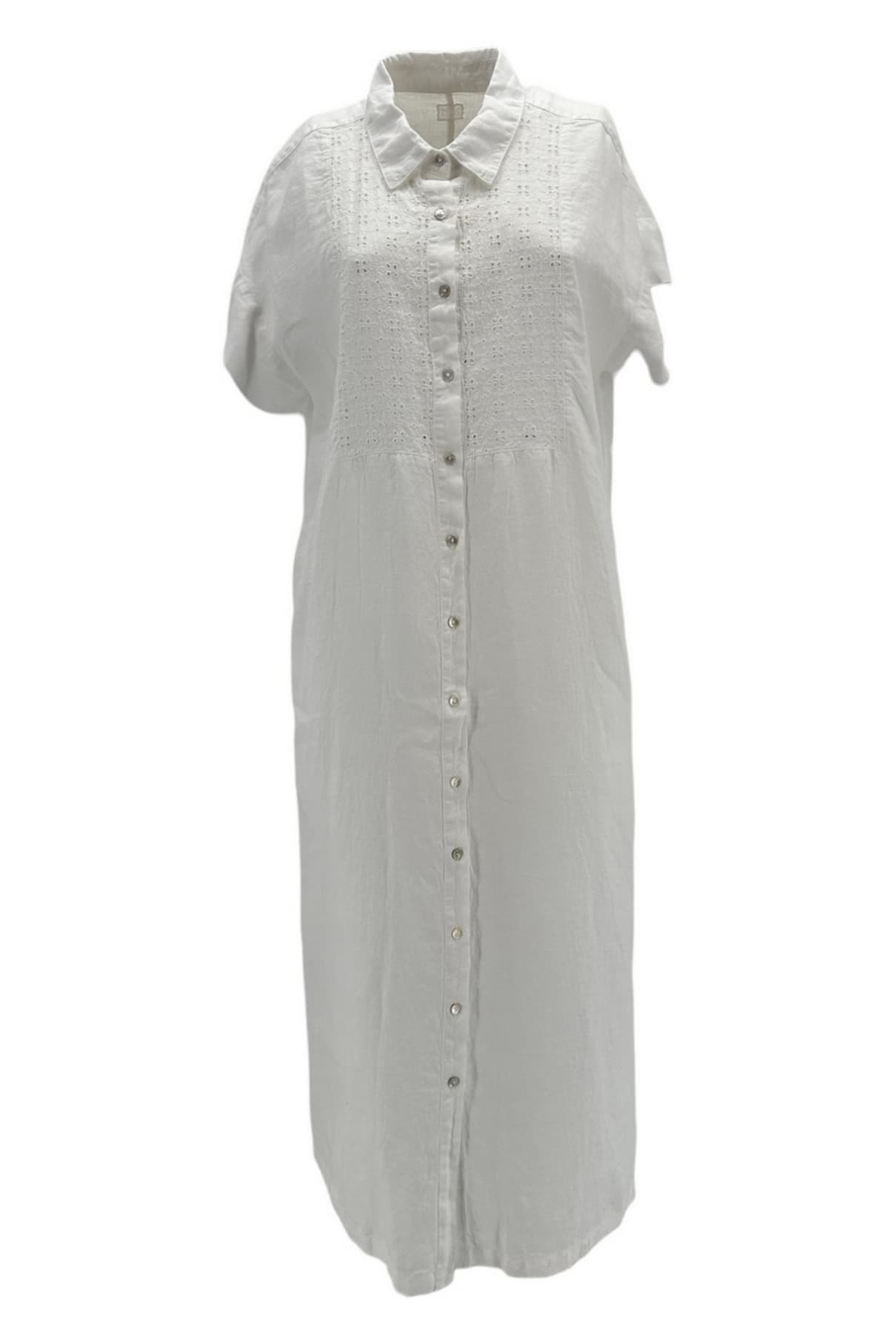 120% LINO Dresses White