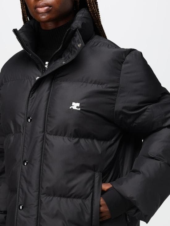Courreges Giubbotto Uomo Nero – 323CMA105PL0112-NER