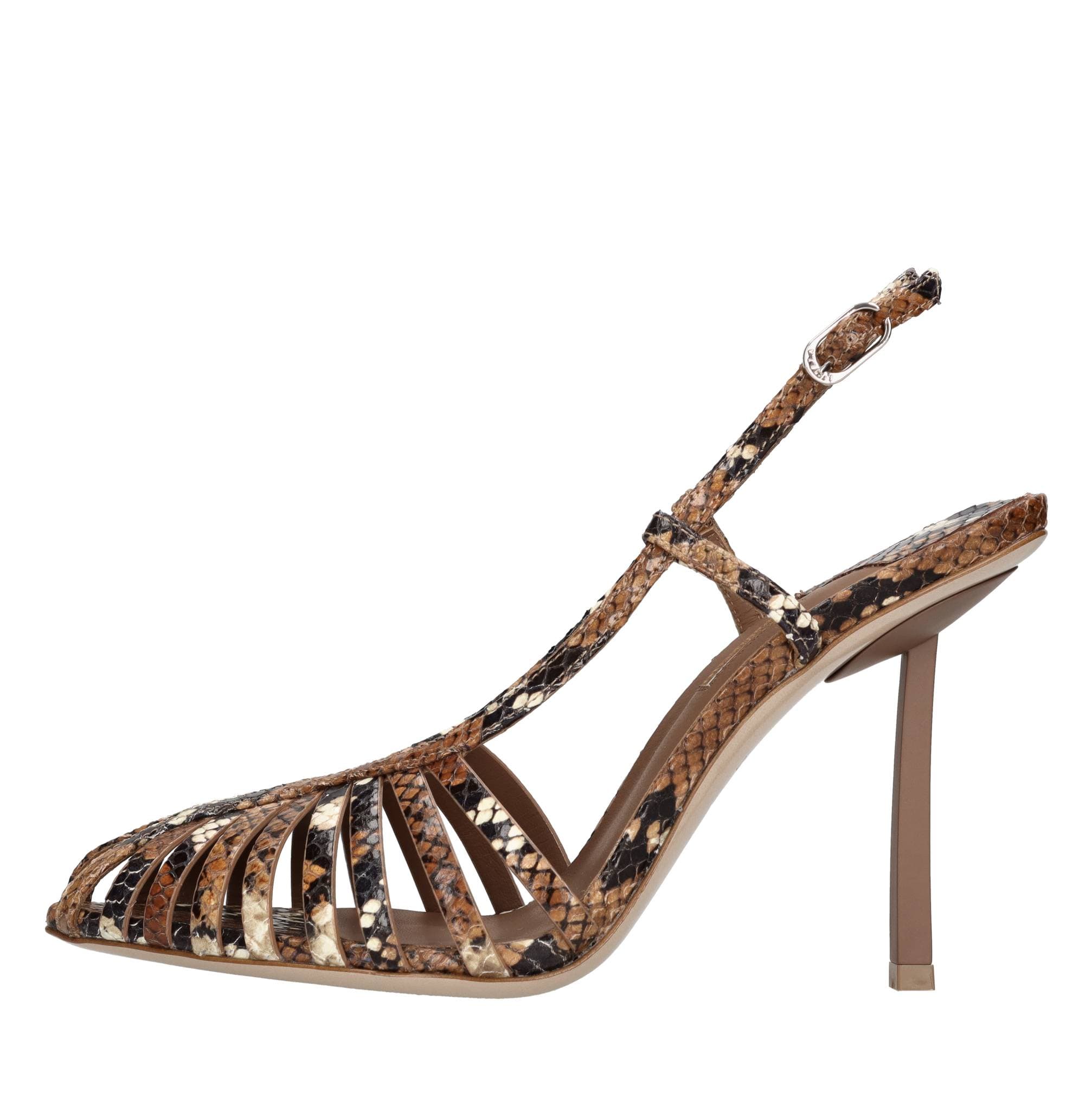 Le Silla With Heel Brown