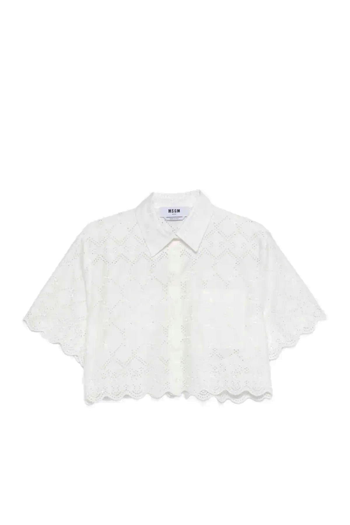 MSGM Shirts Beige