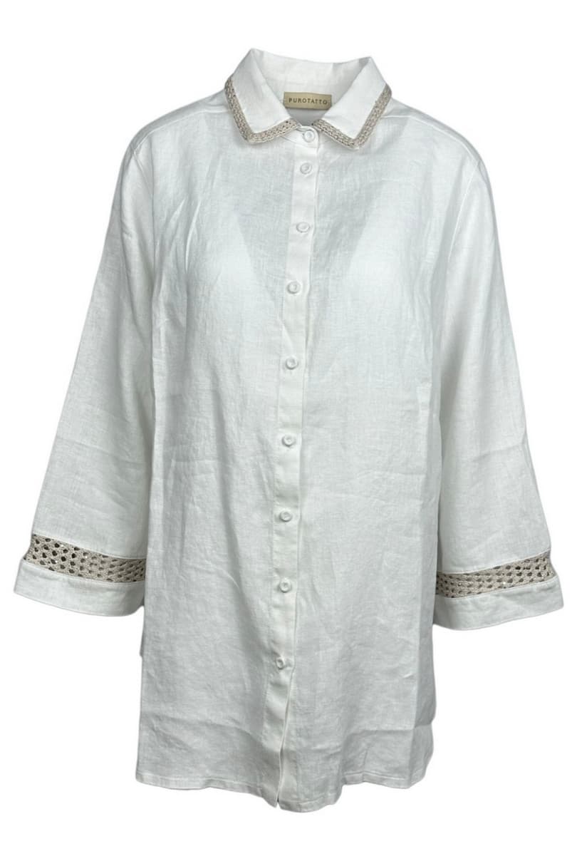 Purotatto Shirts White/beige