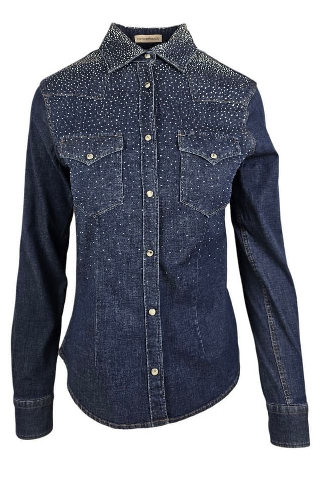 Camicetta Snob Shirts Denim blue
