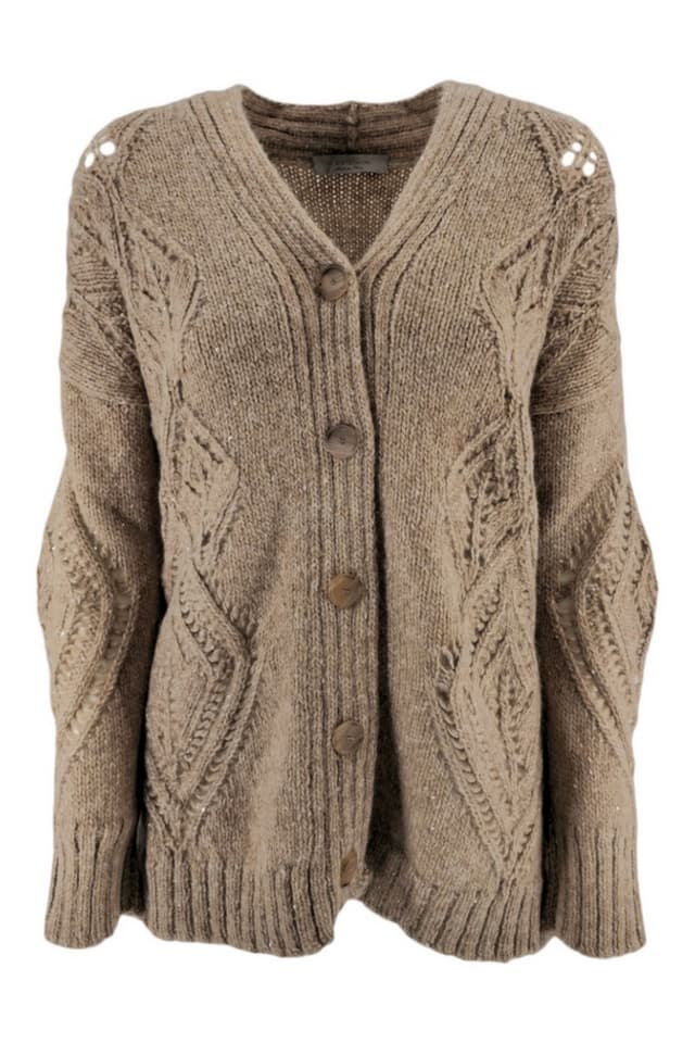 D.EXTERIOR Sweaters Hazelnut