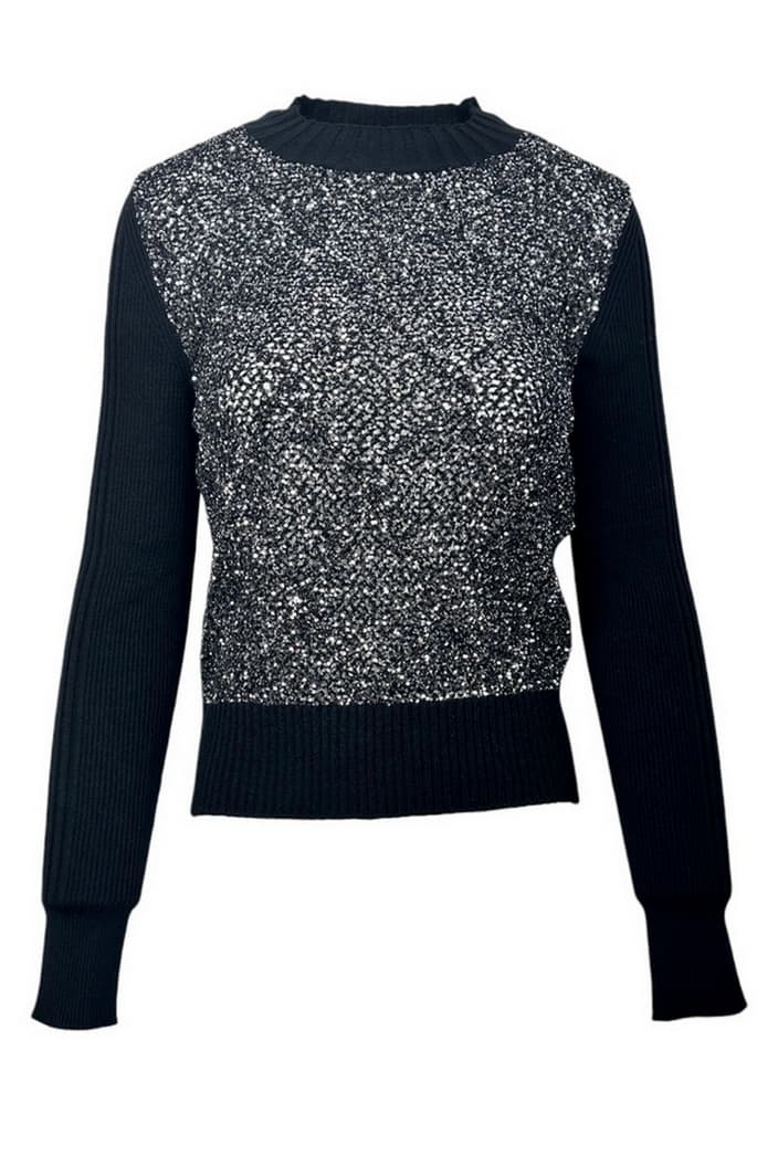 D.EXTERIOR Sweaters Black