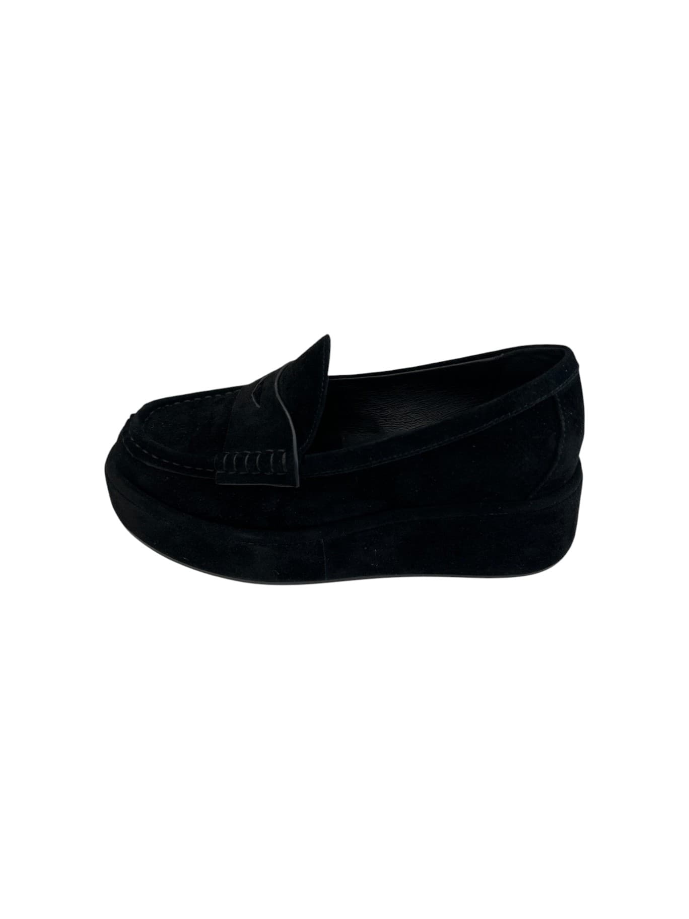 Bibi Lou Mocassini Donna in Suede Nero con Dettagli Eleganti
