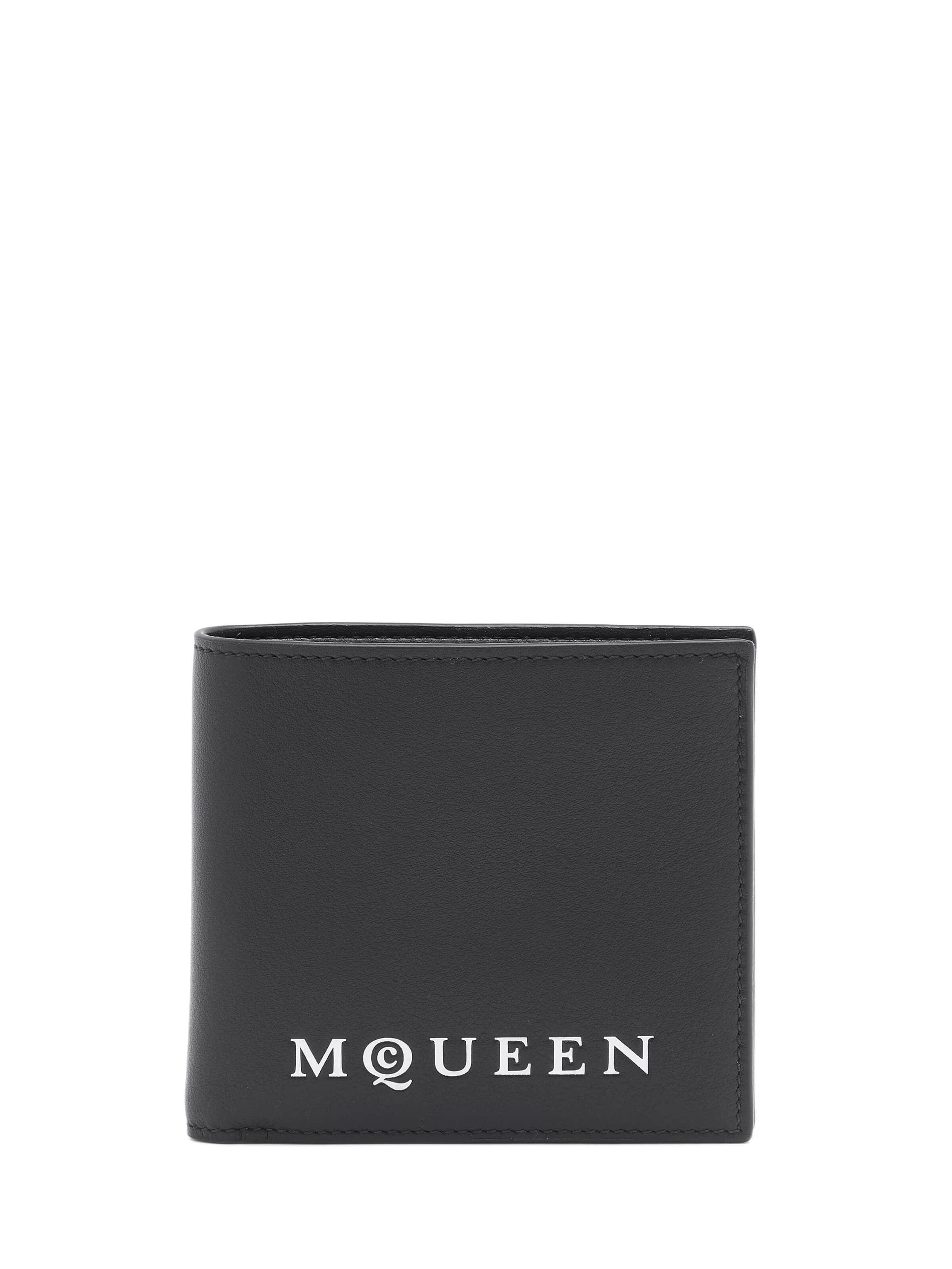 Alexander McQueen Portafoglio Nero e Bianco