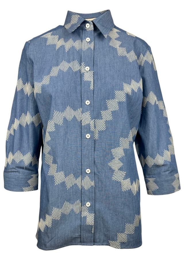 Camicetta Snob Shirts Denim blue