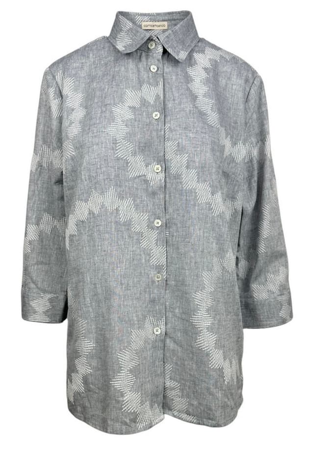 Camicetta Snob Shirts Grey