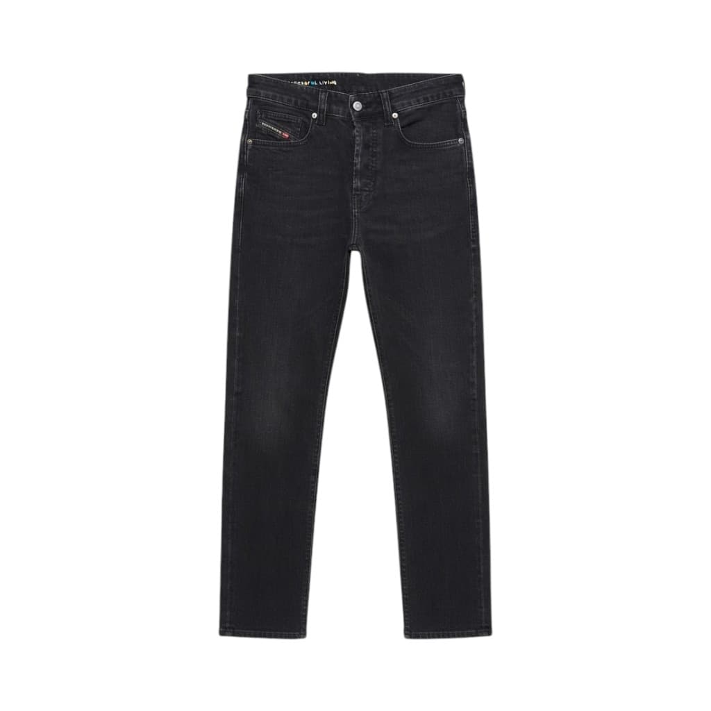 Diesel Jeans Uomo Regular Fit Nero