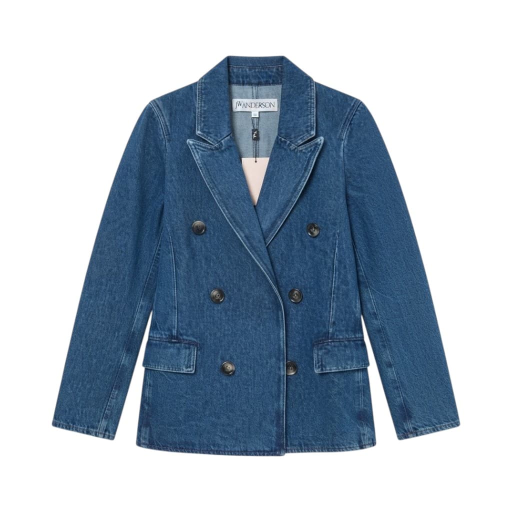 J.W. Anderson Giacca Doppiopetto in Denim Blu