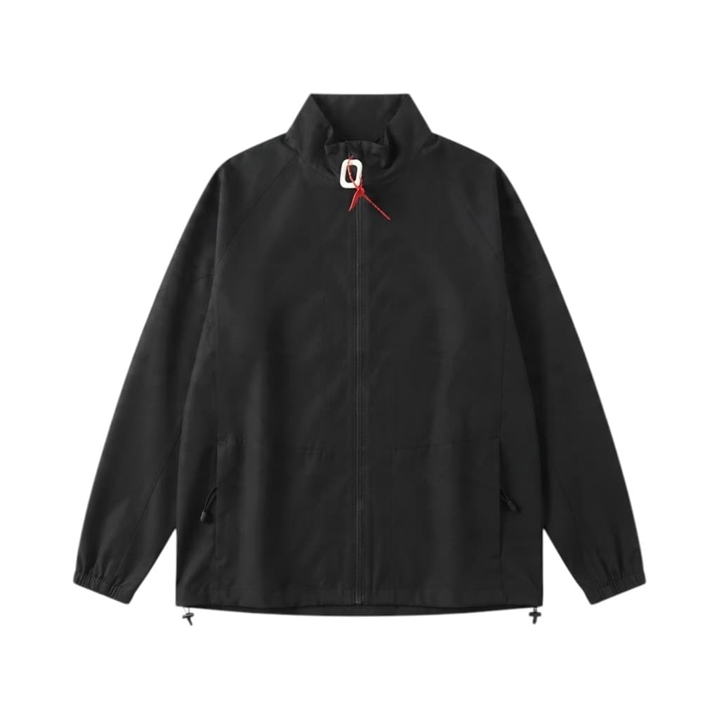 J.W. Anderson Giacca Nero con Zip e Dettagli Eleganti