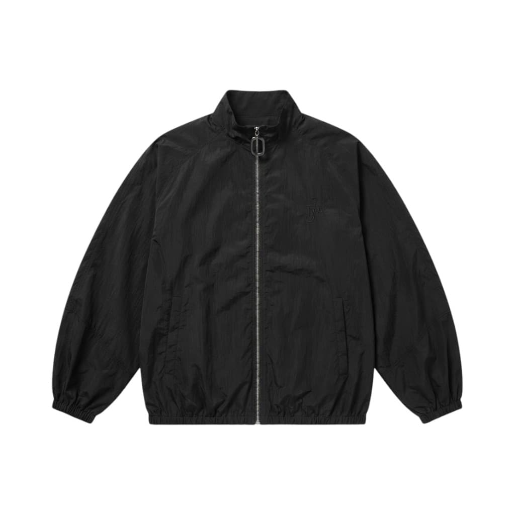 JW Anderson Giacca con Zip in Nylon Nero