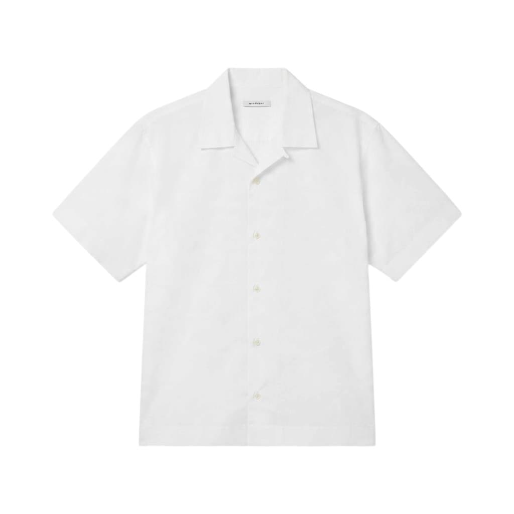 Givenchy Camicia Maglieria Bianco con Ricamo Paris