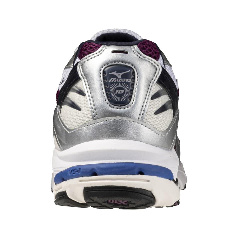 Mizuno Wave Rider 10 Sneakers Unisex Viola e argento