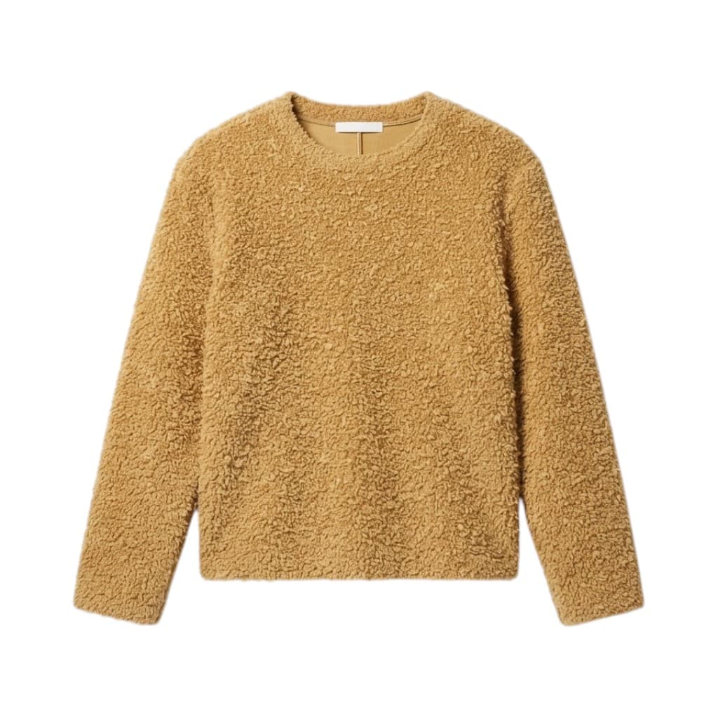 SEFR Maglieria Donna in Beige Scuro con Girocollo