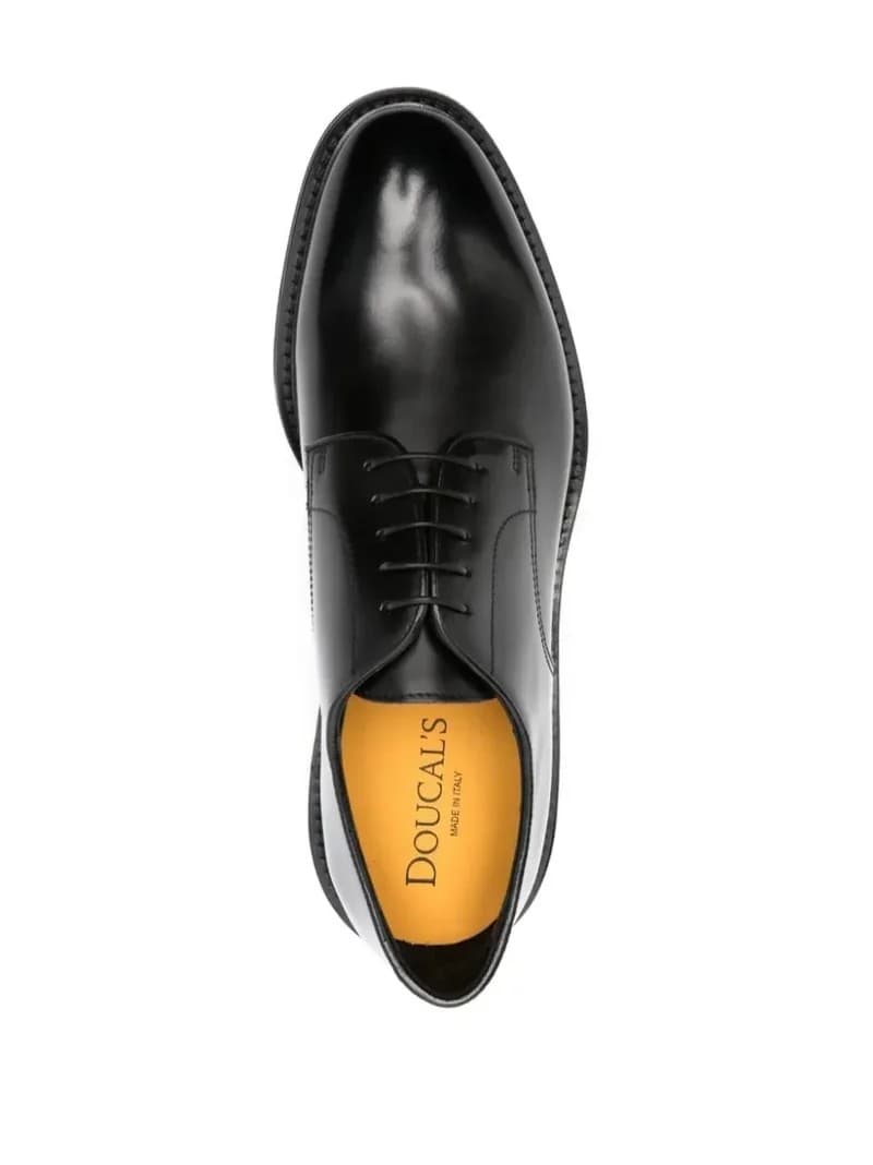 Doucal’s Scarpe Classiche Uomo Nere in Pelle – DU1003VEROUF007-NN00