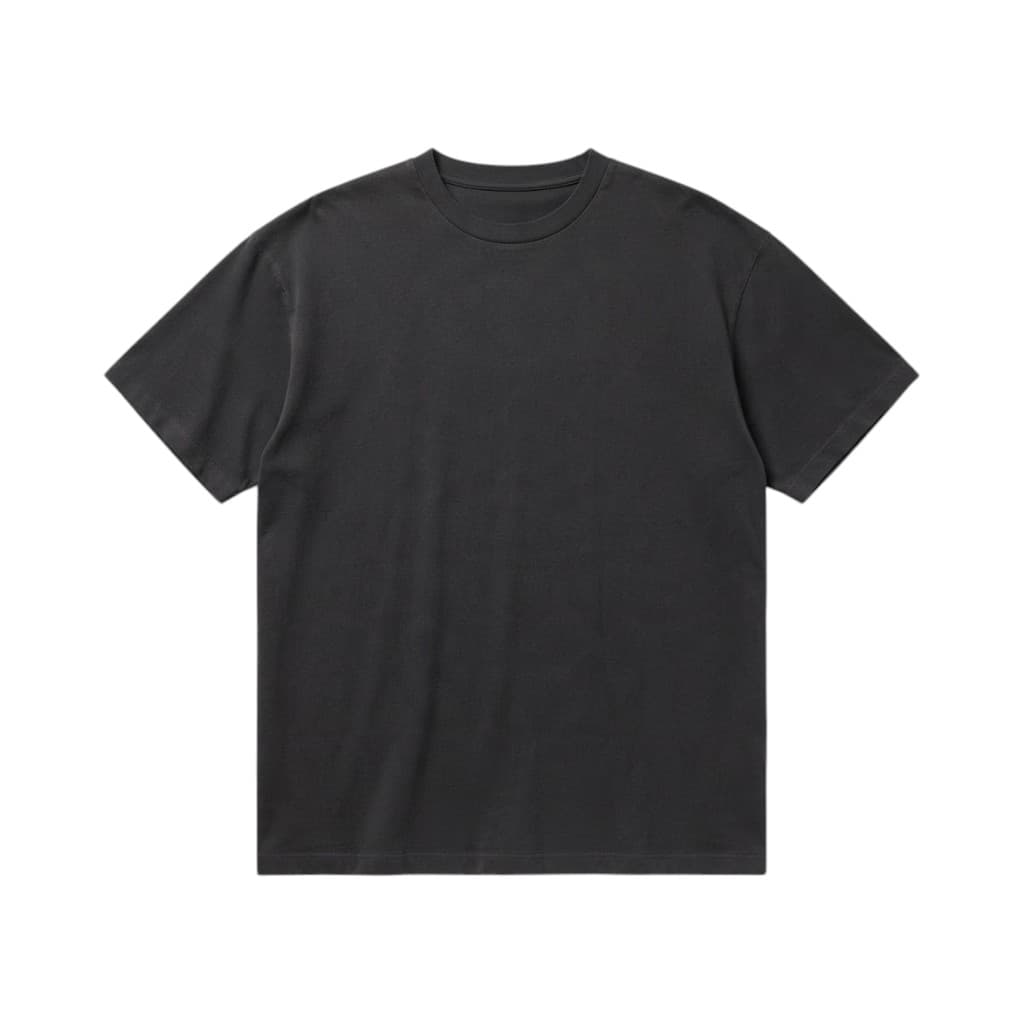 A PAPER KID T-shirt in Nero con Dettagli Distintivi