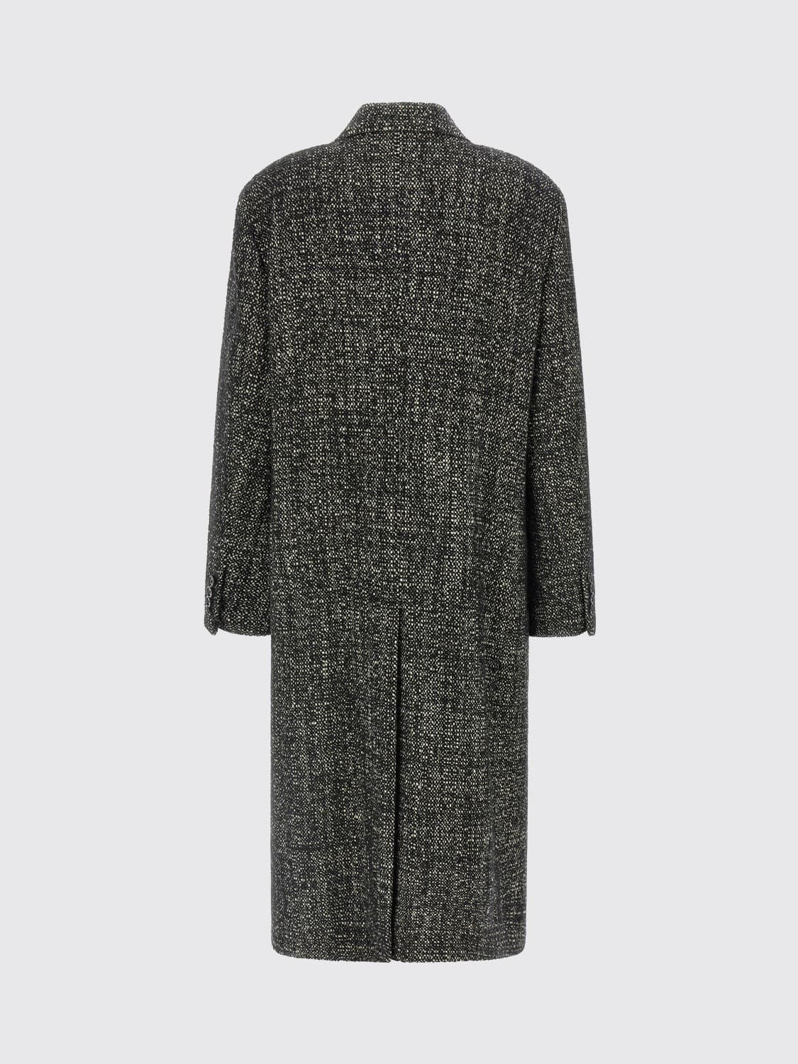 Dolce & Gabbana Cappotto Uomo Nero e Bianco – G050LTFMZAQ-S8030
