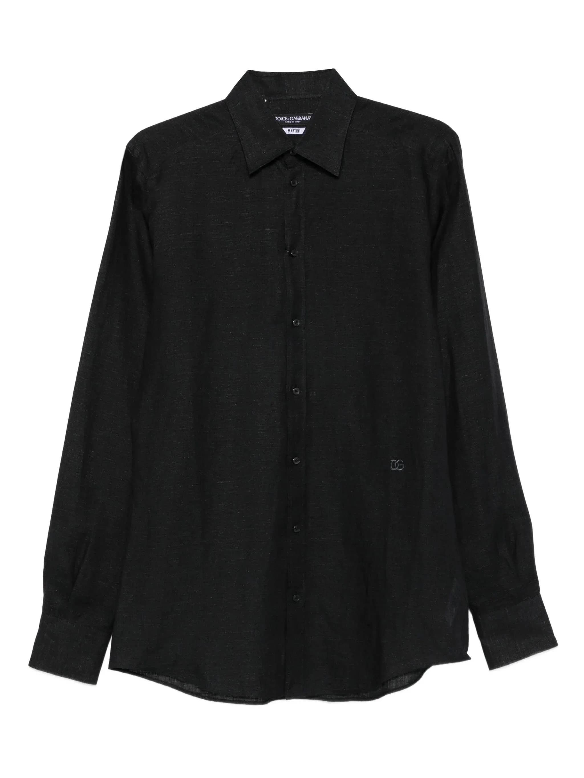 Dolce & Gabbana Maglieria Camicie UO in Nero