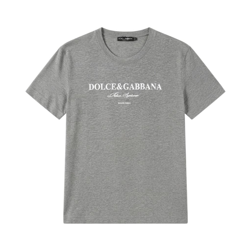 Dolce & Gabbana T-shirt Maglieria Grigia