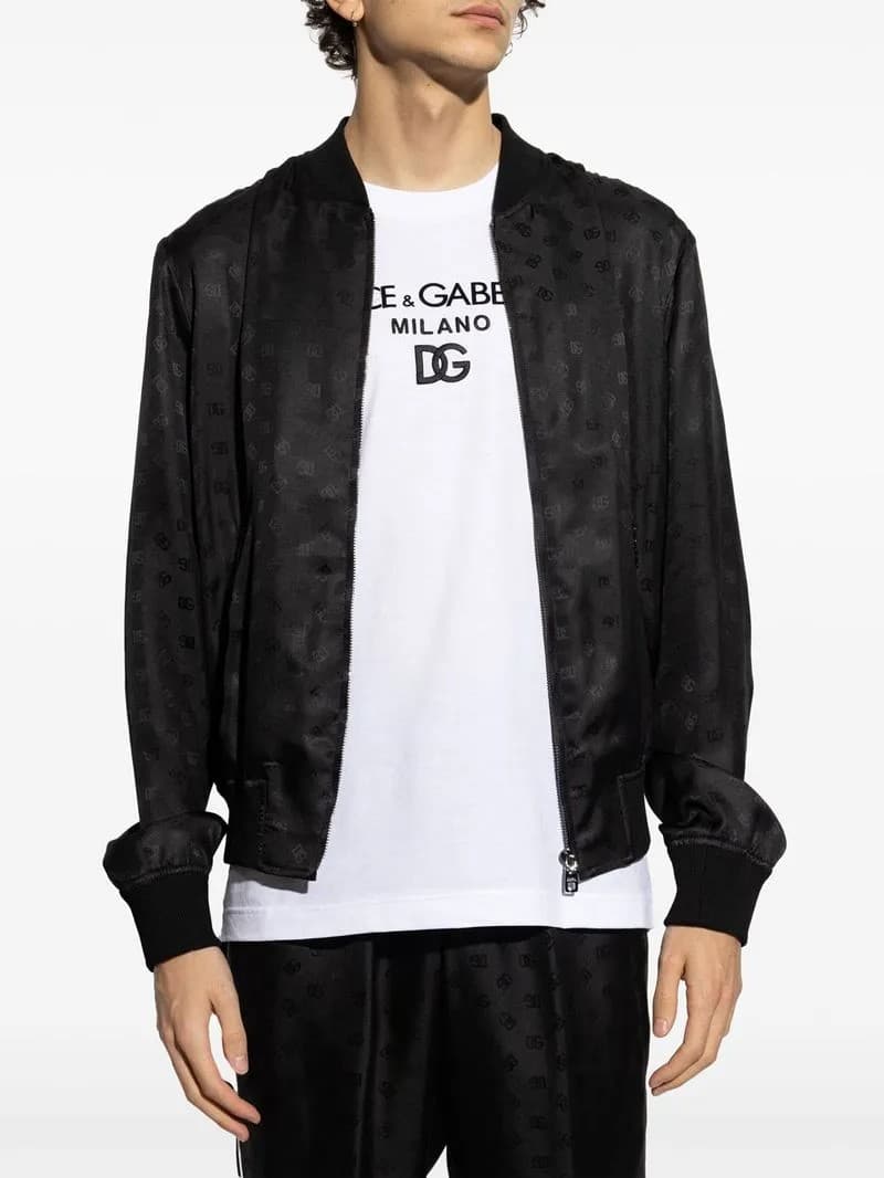 Dolce & Gabbana Bomber Uomo Nero – G9PD5TFJ1JY-N0000