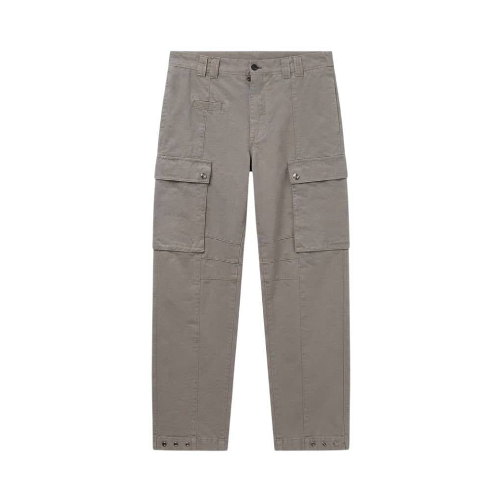 DOLCE & GABBANA Pantaloni Cargo Grigi in Cotone