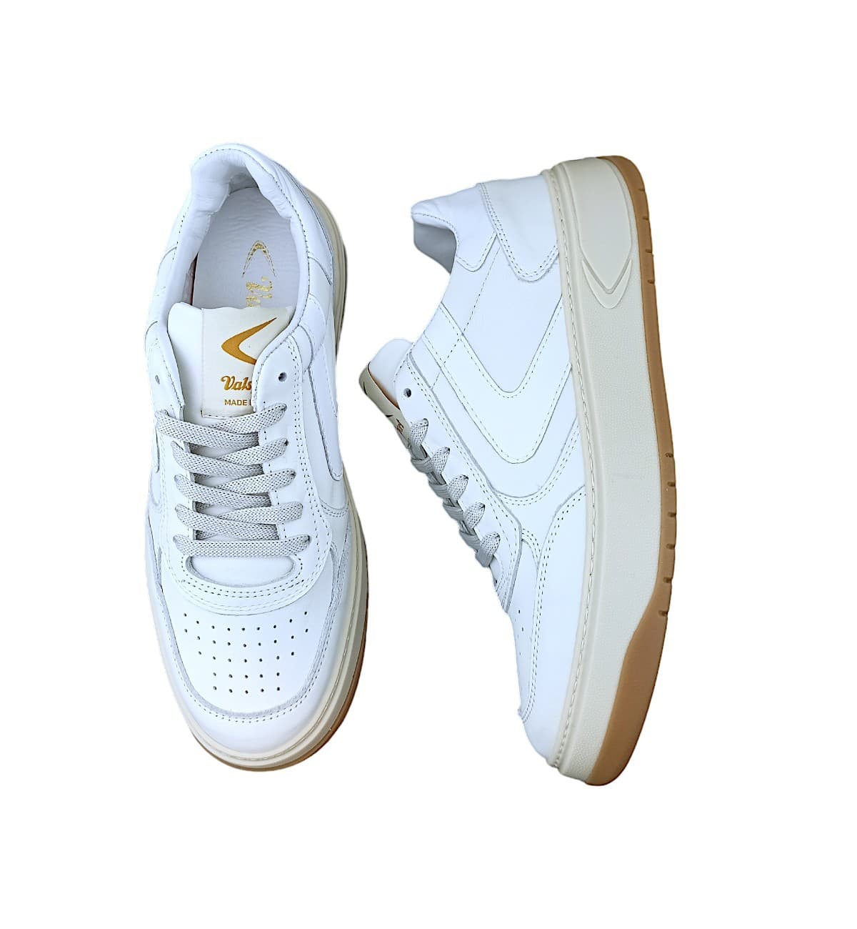 Valsport Hype Classic 2505 Sneakers Uomo Bianche in Pelle