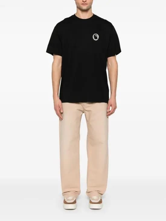 Carhartt WIP Landon Pant Uomo Marrone in Cotone Organico