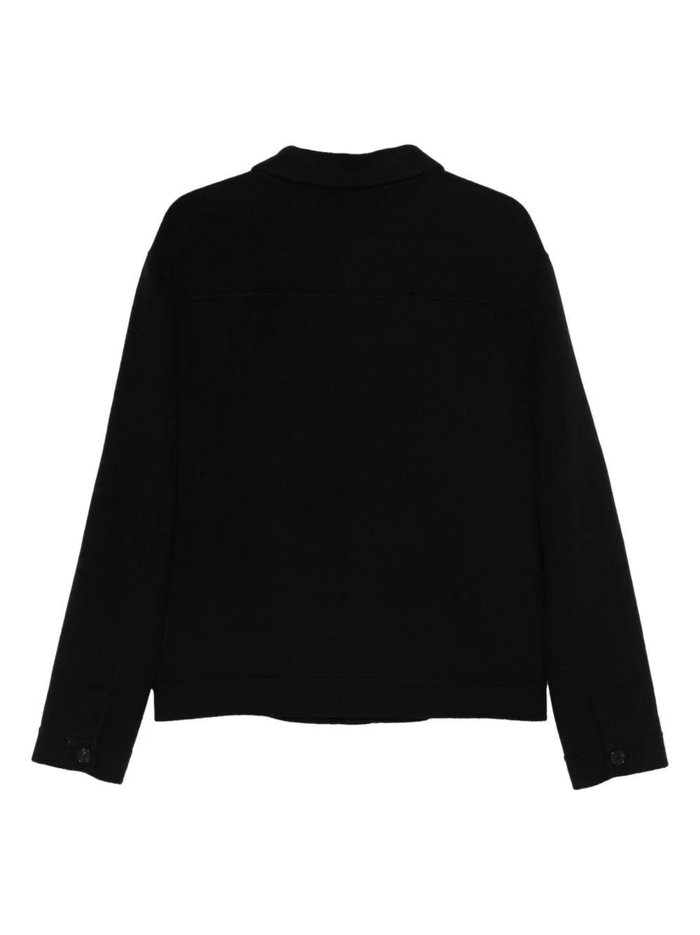 LOWBRAND Giacca Giubbino Nero con Tasche Frontali
