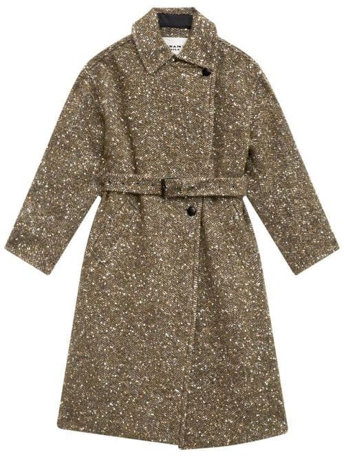 Isabel Marant Etoile Cappotto Donna Beige in Misto Lana – MA0266FAB3D01E-67KI