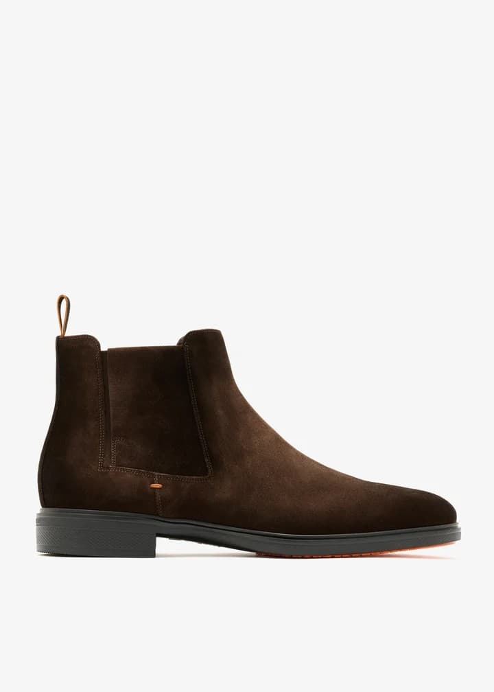 Santoni Stivaletti Uomo Marroni – MGEO18937NEAXGEX-T50