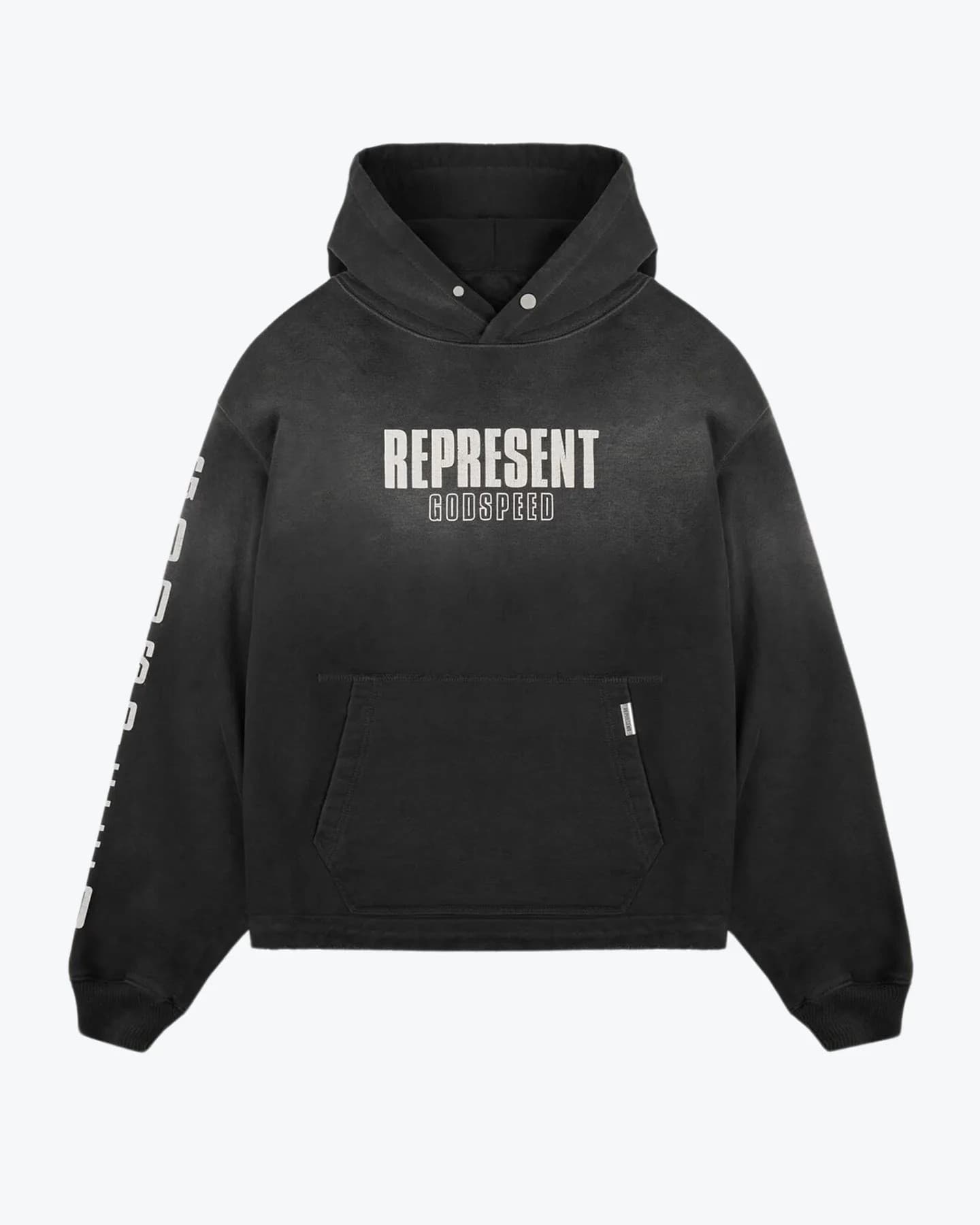 Represent Giubbotto Uomo Nero con Zip – MLM11484001-NER