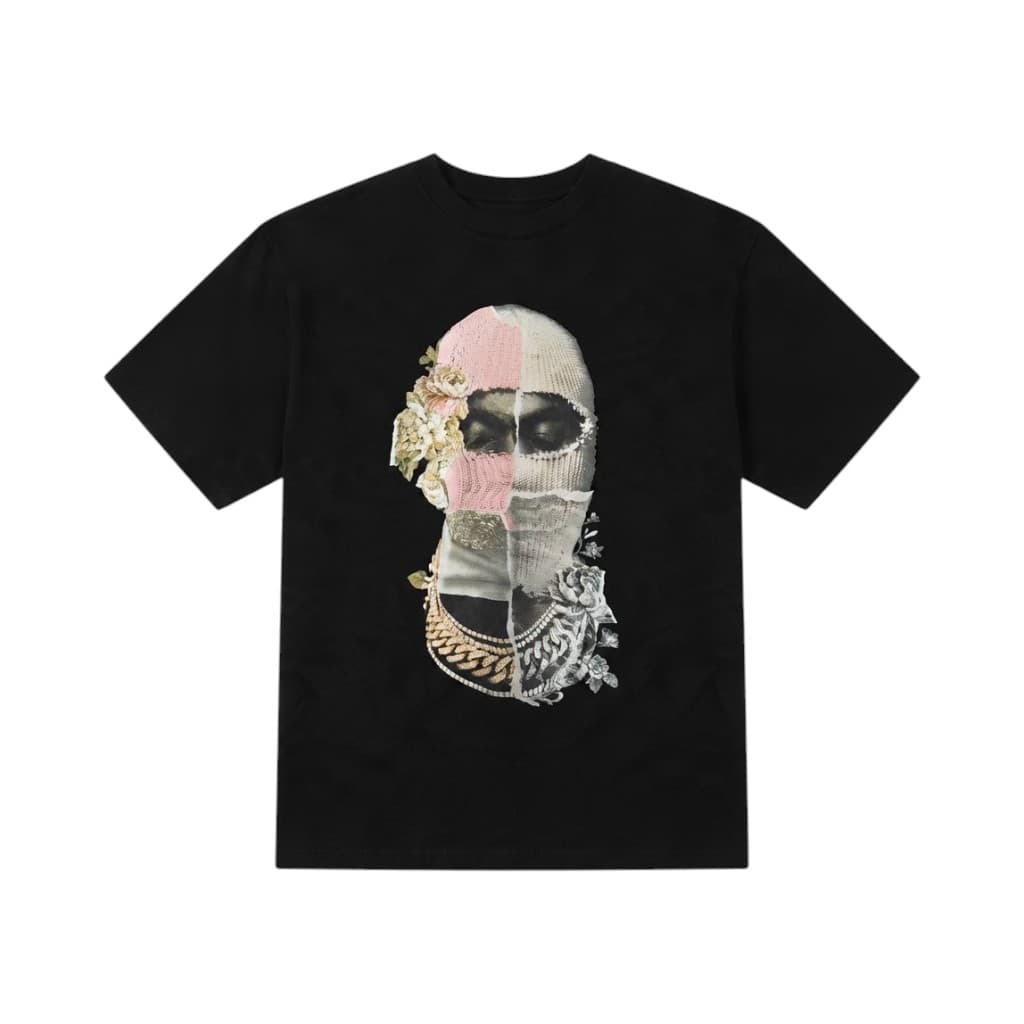 IH NOM UH NIT Maglia Oversize Nera con Stampa Artistica