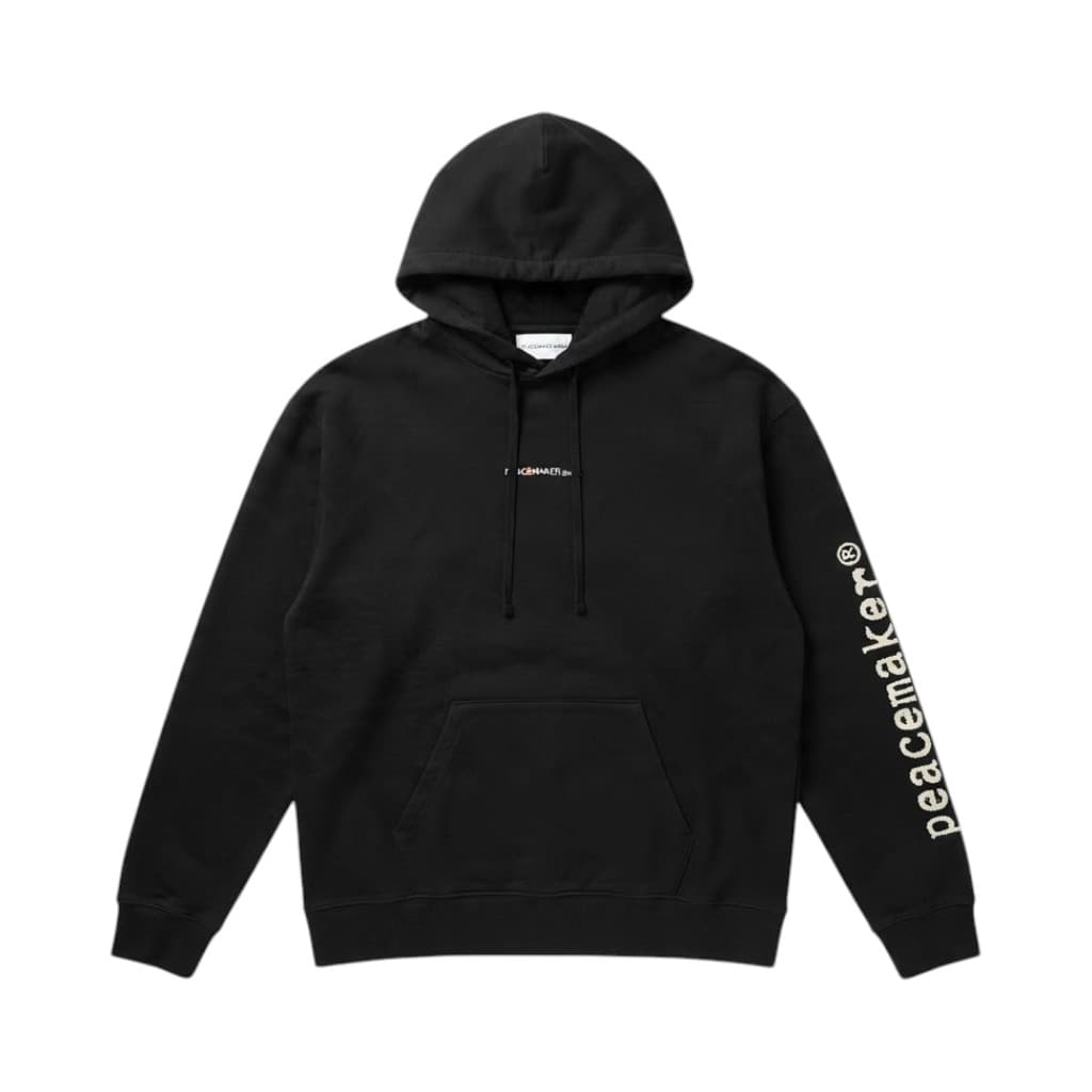 OAMC Felpa Peacemaker Nero con Grafica Unica