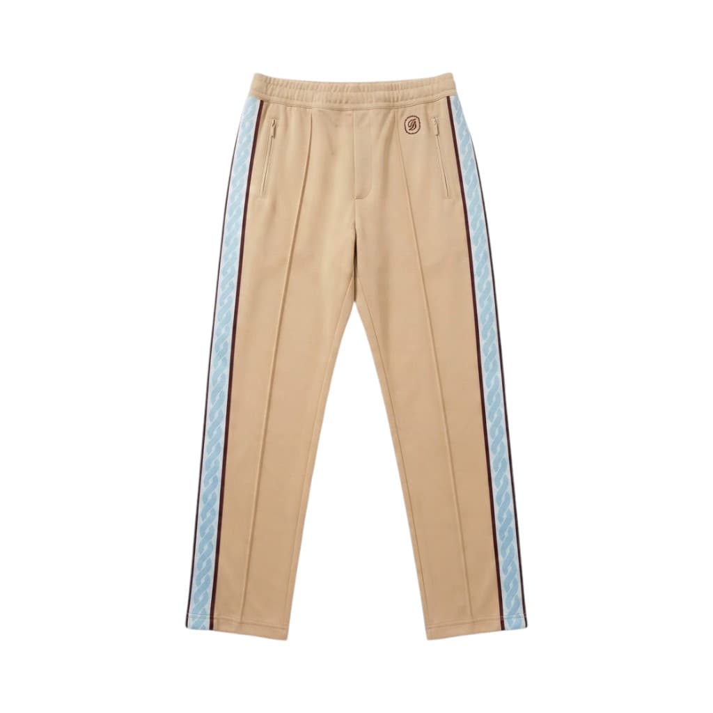 Drole de Monsieur Pantaloni Nero con Dettagli a Contrasto
