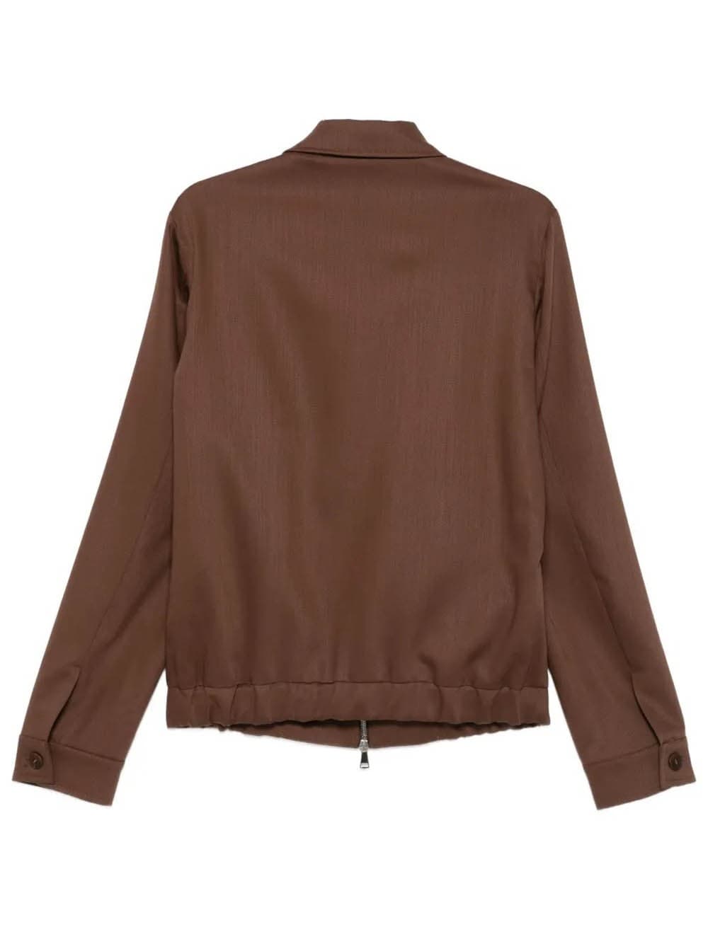 Costumein Mike Luras 35918 Giacca Overshirt Uomo Marrone
