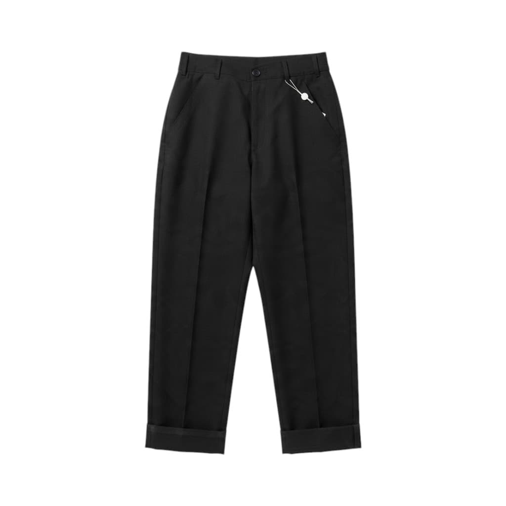 MAISON MARGIELA Pantalone Nero con Dettagli Eleganti