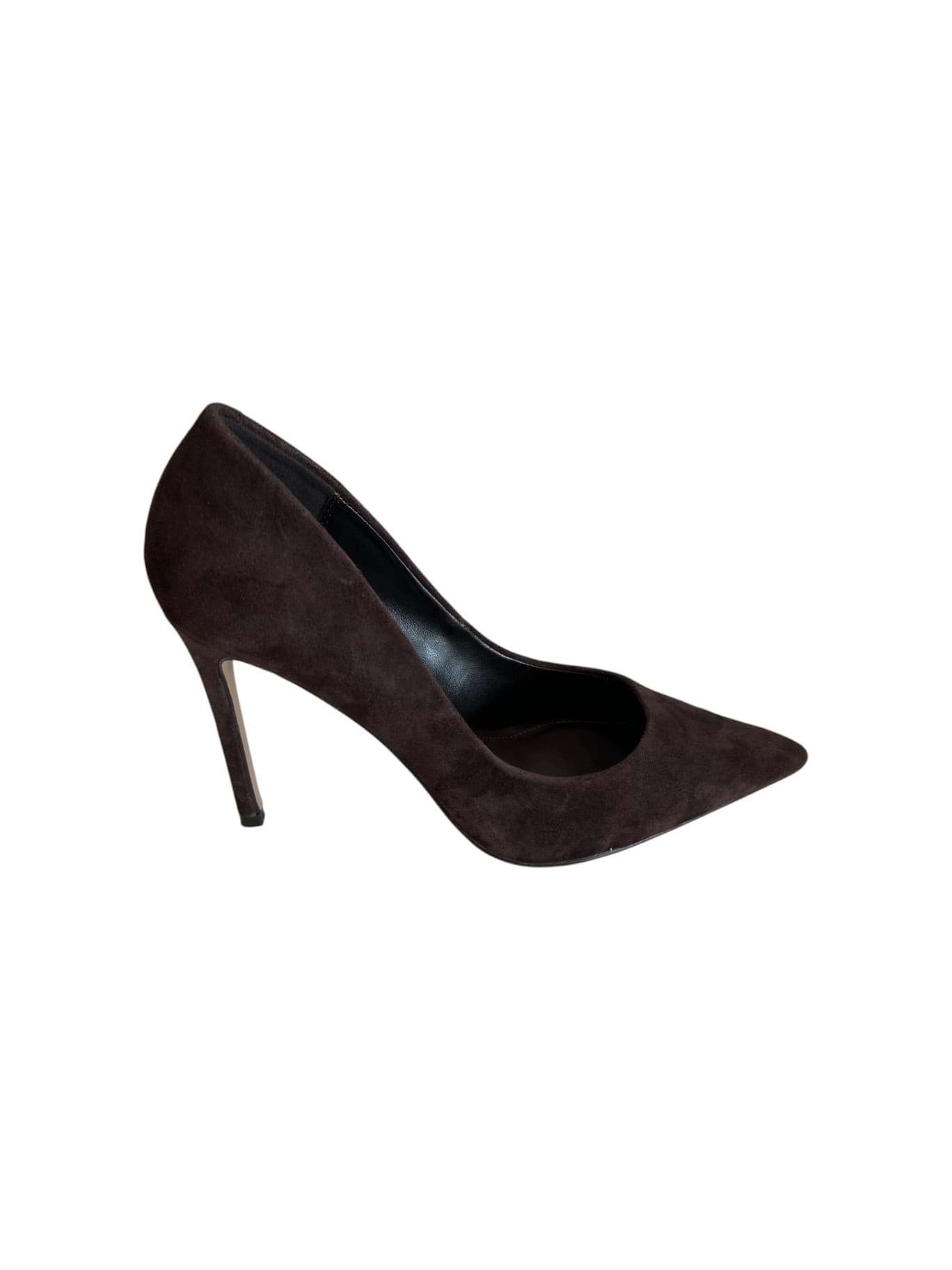 Steve Madden Decollete Donna in Camoscio Moro con Tacco Stiletto